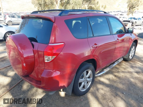 2007 Toyota RAV4 Limited with VIN JTMZK31V075006889, listed as a IAAI auction lot 41726179 with 159,709 mi miles. Bid and sale history available at carsss.com. Image 4.