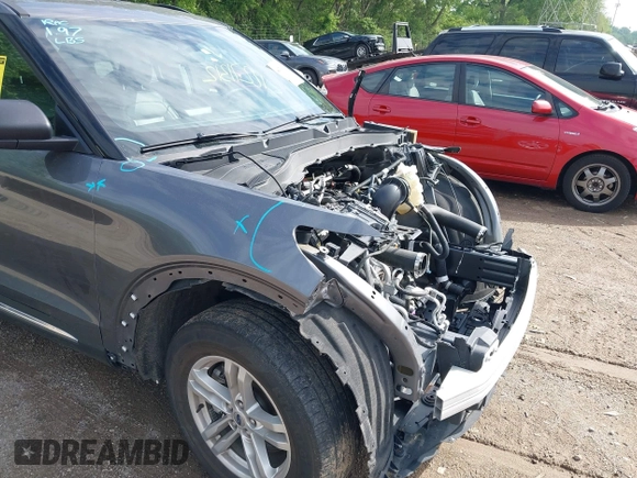 2022 Ford Explorer XLT с VIN 1FMSK8DH6NGA69352, выставлен на аукционе IAAI как лот 42271312 с пробегом 44 533 миль миль и . История ставок и продаж доступна на DreamBid. Изображение 18.