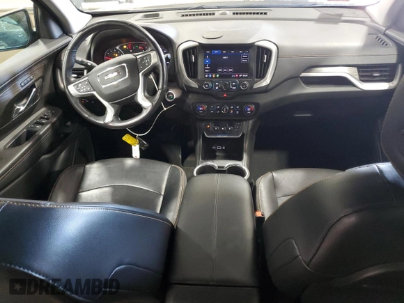 2020 GMC Terrain SLT z VIN 3GKALVEV7LL108799, wystawiony jako Copart lot #60489505 z przebiegiem 55 873 mil mil oraz Szkoda całkowita • Salvage title. Historia ofert i sprzedaży dostępna na DreamBid. Obrazek 8.
