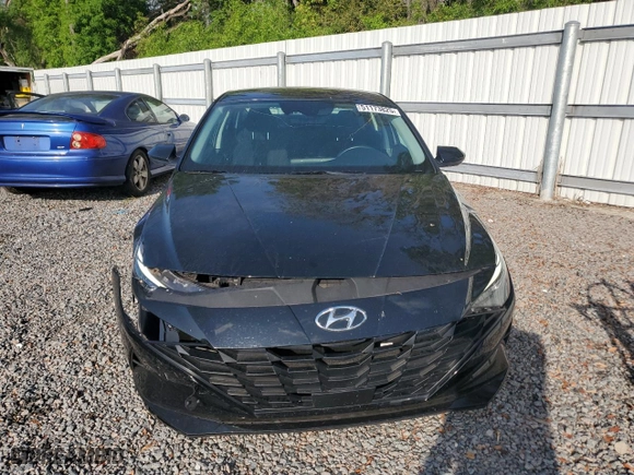 2023 Hyundai Elantra SEL with VIN KMHLS4AG8PU554489, listed as a Copart auction lot 51173825 with 15,437 mi miles and Non Repairable. Bid and sale history available at carsss.com. Image 5.