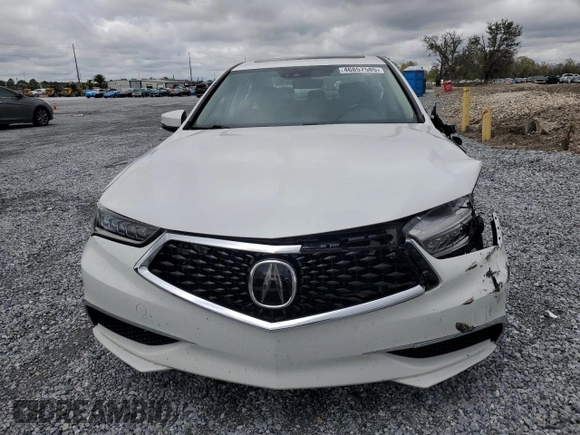 2020 Acura TLX w/Technology Pkg with VIN 19UUB2F48LA001835, listed as a Copart auction lot 46857585 with 39,885 mi miles and Non Repairable. Bid and sale history available at carsss.com. Image 5.
