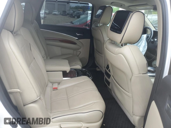 2017 Acura MDX w/Advance Pkg with VIN 5FRYD4H83HB033577, listed as a Copart auction lot 50218963 with 100,632 mi miles. Bid and sale history available at carsss.com. Image 12.