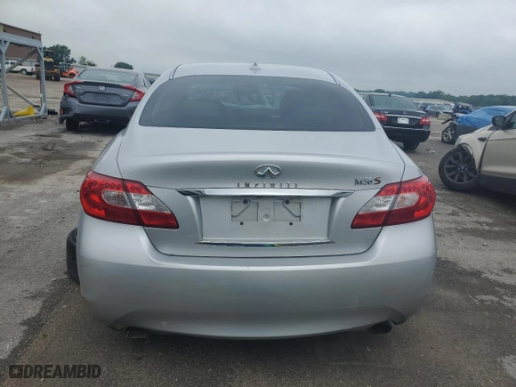 2012 Infiniti M56 with VIN JN1AY1AP5CM530253, listed as a Copart auction lot 73741144 with NaN miles and Clean Title. Bid and sale history available at carsss.com. Image 6.