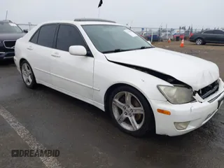 2001 Lexus IS with VIN JTHBD182410013732, listed as a IAAI auction lot 41478889 with 223,960 mi miles. Bid and sale history available at carsss.com. Image 1.