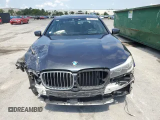 2017 BMW 7 Series 740i with VIN WBA7E2C53HG739365, listed as a Copart auction lot 58234325 with Not provided miles and Salvage title. Bid and sale history available at DreamBid. Image 5.