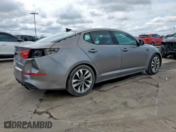 2014 Kia Optima SXL Turbo with VIN 5XXGR4A6XEG318048, listed as a Copart auction lot 58435035 with 130,799 mi miles and Salvage title. Bid and sale history available at DreamBid. Image 3.
