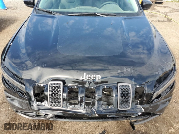 2022 Jeep Cherokee Trailhawk with VIN 1C4PJMBX3ND555098, listed as a Copart auction lot 58559374 with 0 mi miles and Salvage Title. Bid and sale history available at carsss.com. Image 12.