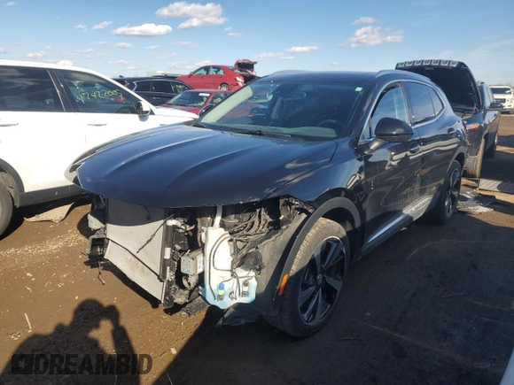 2022 Buick Envision Essence with VIN LRBFZPR4XND128890, listed as a Copart auction lot 46245845 with 39,270 mi miles and Salvage Title. Bid and sale history available at carsss.com. Image 1.