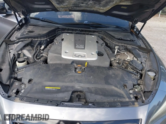 2014 Infiniti Q50 Sport with VIN JN1BV7AP4EM670443, listed as a IAAI auction lot 41801219 with 98,719 mi miles and . Bid and sale history available at DreamBid. Image 10.