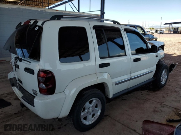 2006 Jeep Liberty Limited z VIN 1J4GL58576W234512, wystawiony jako Copart lot #59738715 z przebiegiem 391 141 mil mil oraz Szkoda całkowita • Salvage title. Historia ofert i sprzedaży dostępna na DreamBid. Obrazek 3.