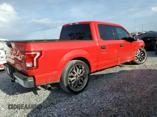 2016 Ford F-150 XL with VIN 1FTEW1CP0GFA50987, listed as a Copart auction lot 63233165 with 151,530 mi miles and Salvage title. Bid and sale history available at DreamBid. Image 3.