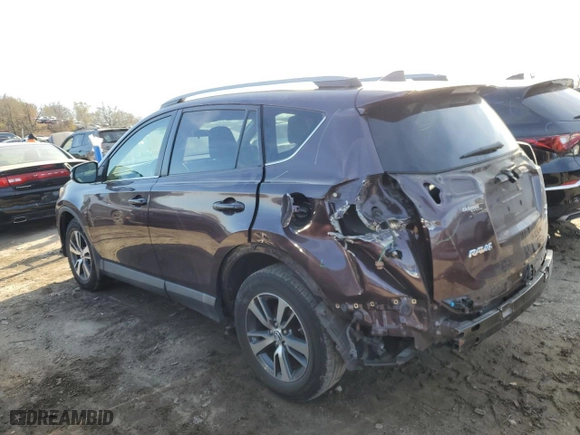 2017 Toyota RAV4 XLE with VIN 2T3RFREV4HW689398, listed as a Copart auction lot 83002754 with 55,107 mi miles and Salvage Title. Bid and sale history available at carsss.com. Image 2.