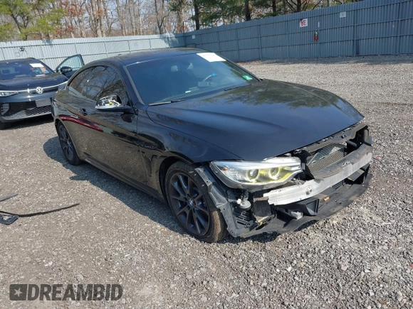 2016 BMW 4 Series 435i z VIN WBA3R1C55GK195797, wystawiony jako IAAI lot #41757208 z przebiegiem 79 795 mil mil oraz . Historia ofert i sprzedaży dostępna na DreamBid. Obrazek 1.