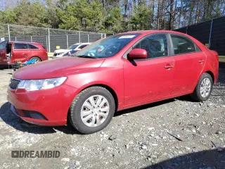 2013 Kia Forte EX with VIN KNAFU4A20D5734925, listed as a Copart auction lot 50664375 with 147,360 mi miles and Salvage Title. Bid and sale history available at carsss.com. Image 1.