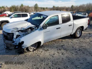 2024 Chevrolet Colorado 4WD Work Truck z VIN 1GCGTBEC0R1162691, wystawiony jako Copart lot #79552344 z przebiegiem 3 791 mil mil oraz Szkoda całkowita • Salvage title. Historia ofert i sprzedaży dostępna na DreamBid. Obrazek 1.