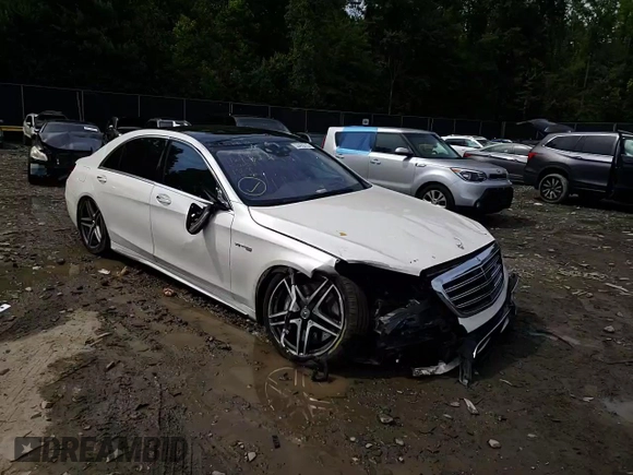 2018 Mercedes-Benz S 63 AMG with VIN WDDUG8JB7JA394237, listed as a Copart auction lot 53479713 with Not Provided miles and . Bid and sale history available at DreamBid. Image 11.