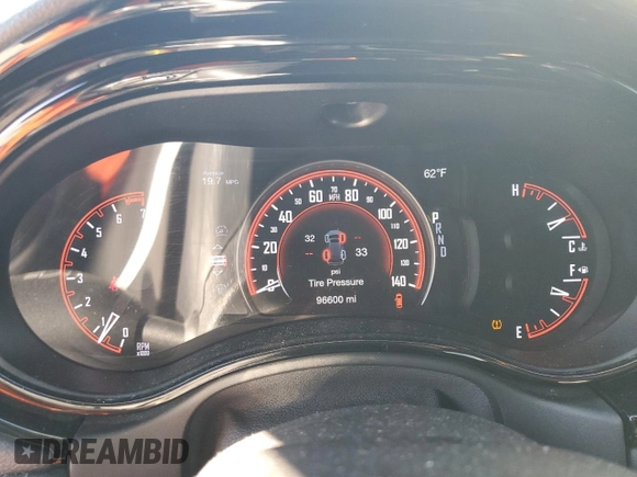 2021 Dodge Durango GT Plus with VIN 1C4RDHDG4MC749826, listed as a Copart auction lot 89000905 with 96,600 mi miles and Salvage Title. Bid and sale history available at DreamBid. Image 9.