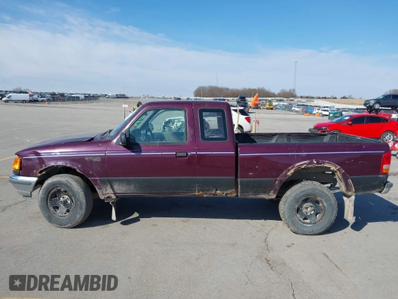 1994 Ford Ranger Splash with VIN 1FTCR15X3RPC11809, listed as a IAAI auction lot 41878268 with 252,657 mi miles. Bid and sale history available at carsss.com. Image 14.