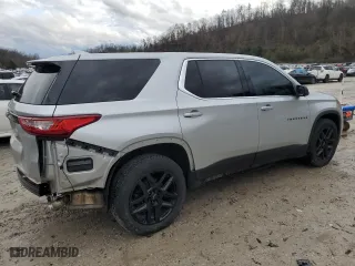 2021 Chevrolet Traverse LS with VIN 1GNEVFKW9MJ259024, listed as a Copart auction lot 86988534 with 116,679 mi miles and Salvage Title. Bid and sale history available at carsss.com. Image 3.