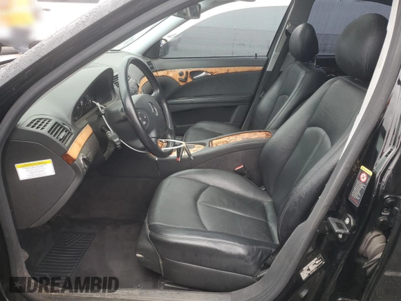 2006 Mercedes-Benz E 350 with VIN WDBUF56J96A810239, listed as a Copart auction lot 50740995 with 84,791 mi miles and Salvage Title. Bid and sale history available at DreamBid. Image 7.