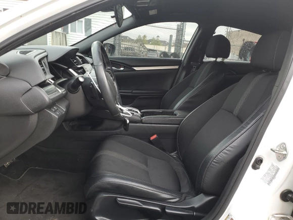 2019 Honda Civic Sport with VIN 19XFC2F88KE201021, listed as a Copart auction lot 50538065 with 104,321 mi miles and Salvage title. Bid and sale history available at DreamBid. Image 7.