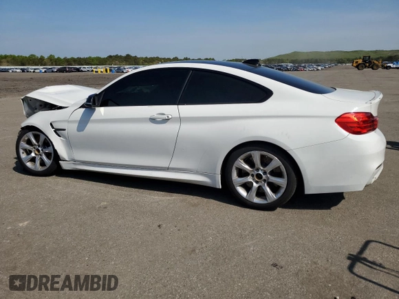 2015 BMW M4 with VIN WBS3R9C52FK333854, listed as a Copart auction lot 55025564 with 0 mi miles and Salvage Title. Bid and sale history available at carsss.com. Image 2.