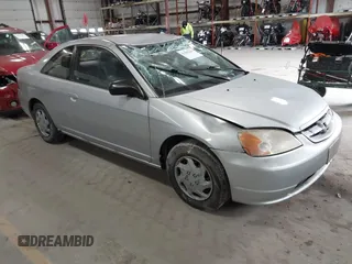 2003 Honda Civic LX with VIN 1HGEM22503L014323, listed as a IAAI auction lot 41505901 with 157,969 mi miles. Bid and sale history available at carsss.com. Image 1.