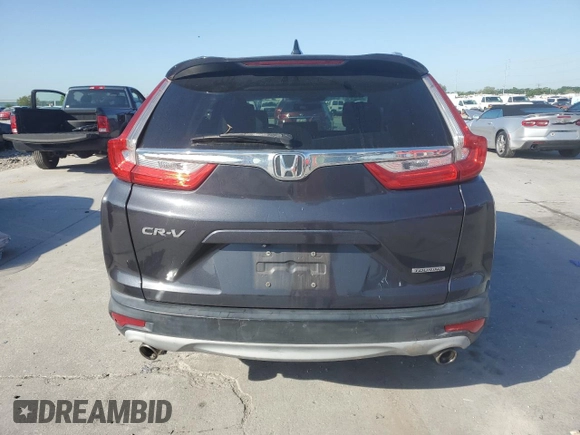 2017 Honda CR-V Touring with VIN 7FARW1H98HE022568, listed as a Copart auction lot 52231985 with 84,774 mi miles and Salvage Title. Bid and sale history available at carsss.com. Image 6.