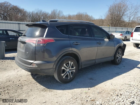 2016 Toyota RAV4 LE with VIN JTMZFREV8GJ070803, listed as a Copart auction lot 48795985 with 152,750 mi miles and Salvage Title. Bid and sale history available at carsss.com. Image 3.
