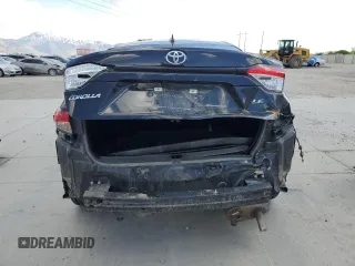 2024 Toyota Corolla LE with VIN 5YFB4MDE0RP164619, listed as a Copart auction lot 53907845 with 17,468 mi miles and Salvage Title. Bid and sale history available at carsss.com. Image 6.