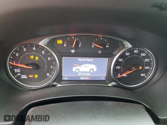 2022 GMC Terrain AT4 with VIN 3GKALYEV8NL293515, listed as a Copart auction lot 49963305 with 48,554 mi miles and Salvage Title. Bid and sale history available at DreamBid. Image 9.
