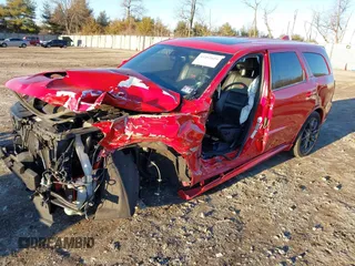 2017 Dodge Durango R/T with VIN 1C4SDJCT4HC681573, listed as a IAAI auction lot 41492029 with 121,515 mi miles and . Bid and sale history available at DreamBid. Image 2.