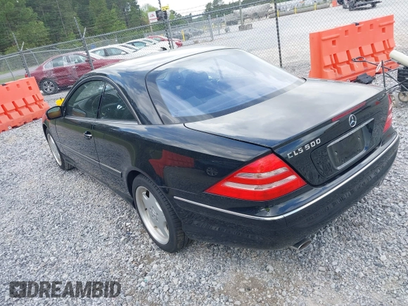 2002 Mercedes-Benz CL 500/600 with VIN WDBPJ75J62A022599, listed as a IAAI auction lot 42095351 with 114,684 mi miles and . Bid and sale history available at DreamBid. Image 3.