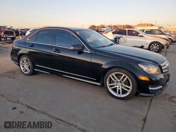 2013 Mercedes-Benz C with VIN WDDGF4HB2DR274561, listed as a Copart auction lot 49276645 with 229,742 mi miles and Clean Title. Bid and sale history available at carsss.com. Image 4.