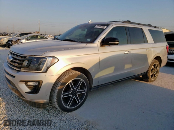 2019 Ford Expedition Max Limited with VIN 1FMJK1KT4KEA76690, listed as a Copart auction lot 53190225 with 60,699 mi miles and Clean title. Bid and sale history available at DreamBid. Image 1.
