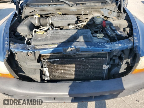 2004 Dodge Dakota Sport with VIN 1D7HG38N14S770031, listed as a Copart auction lot 72001434 with 131,547 mi miles and Salvage Title. Bid and sale history available at DreamBid. Image 11.