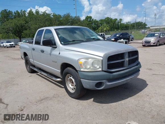 2008 Dodge 1500 SLT with VIN 1D7HA18N58S637333, listed as a IAAI auction lot 42468305 with 269,736 mi miles and . Bid and sale history available at DreamBid. Image 1.