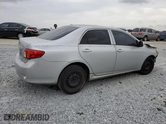 2009 Toyota Corolla with VIN JTDBL40E79J049125, listed as a Copart auction lot 79130204 with 203,856 mi miles and Salvage Title. Bid and sale history available at carsss.com. Image 3.