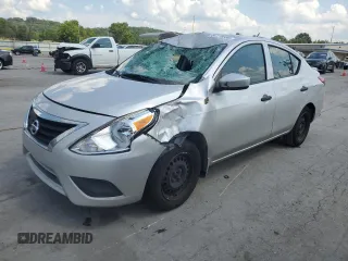 2017 Nissan Versa S Plus с VIN 3N1CN7AP6HL822497, выставлен на аукционе Copart как лот 64119585 с пробегом 153 215 миль миль и Списание • Salvage title. История ставок и продаж доступна на DreamBid. Изображение 1.