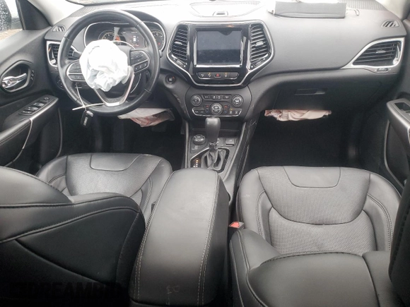 2021 Jeep Cherokee Limited with VIN 1C4PJMDX0MD172828, listed as a Copart auction lot 57807535 with 32,754 mi miles and Salvage title. Bid and sale history available at DreamBid. Image 8.