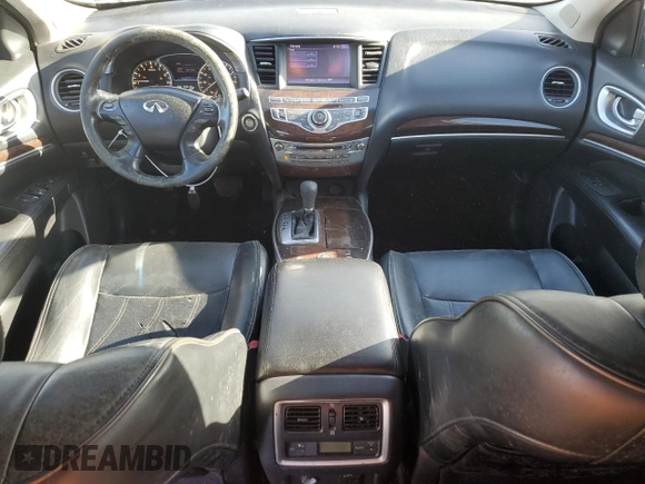 2013 Infiniti JX35 with VIN 5N1AL0MM1DC353646, listed as a Copart auction lot 76325414 with 153,412 mi miles and Clean Title. Bid and sale history available at carsss.com. Image 8.