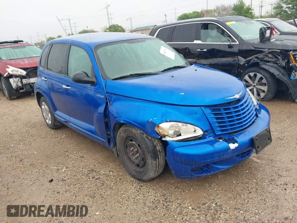 2004 Chrysler PT Cruiser with VIN 3C4FY48BX4T261774, listed as a IAAI auction lot 41879924 with 141,250 mi miles and . Bid and sale history available at DreamBid. Image 1.