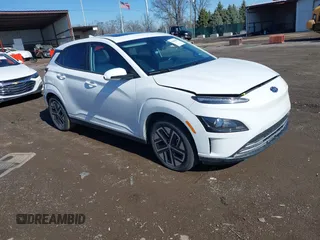 2023 Hyundai Kona SEL with VIN KM8K33AG0PU190264, listed as a IAAI auction lot 41864493 with 35,207 mi miles and . Bid and sale history available at carsss.com. Image 1.
