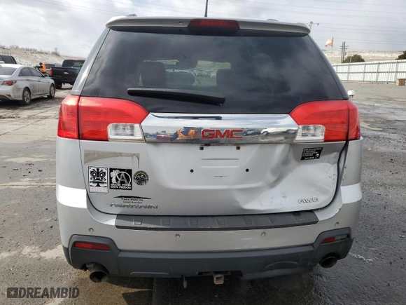 2013 GMC Terrain SLE with VIN 2GKFLTE39D6271615, listed as a Copart auction lot 49507125 with 133,643 mi miles and Salvage Title. Bid and sale history available at carsss.com. Image 6.