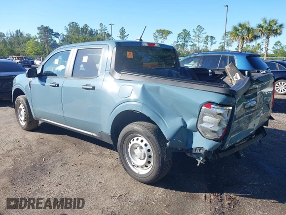 2023 Ford Maverick XL with VIN 3FTTW8E32PRA56304, listed as a IAAI auction lot 41147511 with 27,787 mi miles and . Bid and sale history available at DreamBid. Image 3.