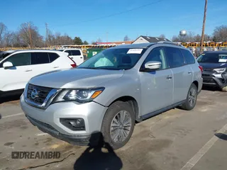 2018 Nissan Pathfinder SL with VIN 5N1DR2MM3JC644474, listed as a IAAI auction lot 41460391 with 73,249 mi miles and . Bid and sale history available at DreamBid. Image 2.
