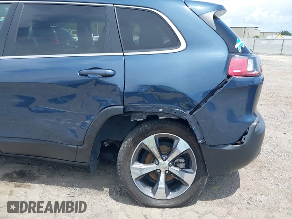 2019 Jeep Cherokee Limited z VIN 1C4PJLDB9KD454574, wystawiony jako IAAI lot #42559910 z przebiegiem 52 345 mil mil oraz . Historia ofert i sprzedaży dostępna na DreamBid. Obrazek 6.