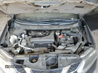 2014 Nissan Rogue SV with VIN 5N1AT2MT3EC838312, listed as a Copart auction lot 54681925 with 137,174 mi miles and Salvage Title. Bid and sale history available at DreamBid. Image 12.