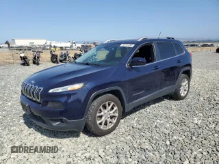 2016 Jeep Cherokee Latitude with VIN 1C4PJLCB9GW311587, listed as a Copart auction lot 59791365 with 110,216 mi miles and Salvage title. Bid and sale history available at DreamBid. Image 1.
