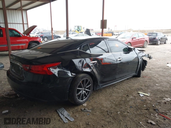 2016 Nissan Maxima SV with VIN 1N4AA6AP7GC903146, listed as a IAAI auction lot 41624866 with Not provided miles and . Bid and sale history available at DreamBid. Image 4.